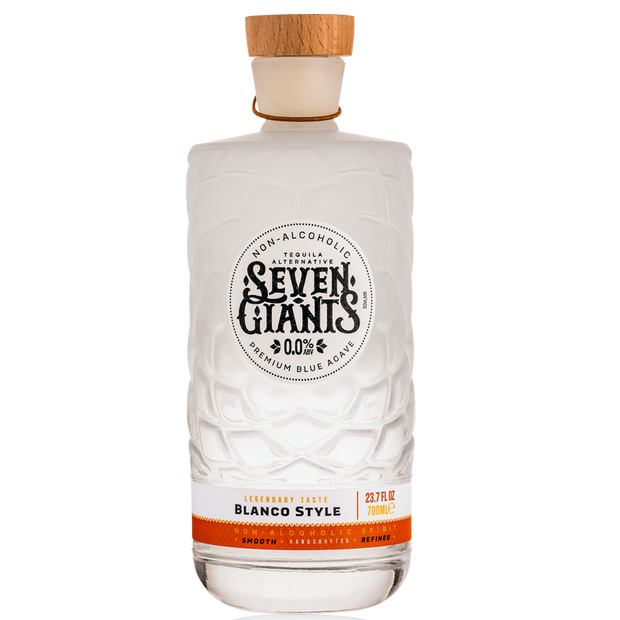 Tequila Blanco sin alcohol (Seven Giants 0.0)