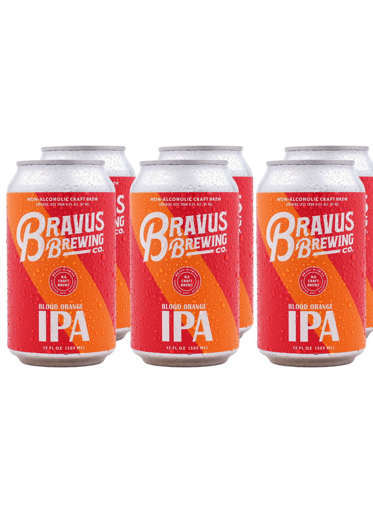 Six pack Bravus Blood Orange IPA