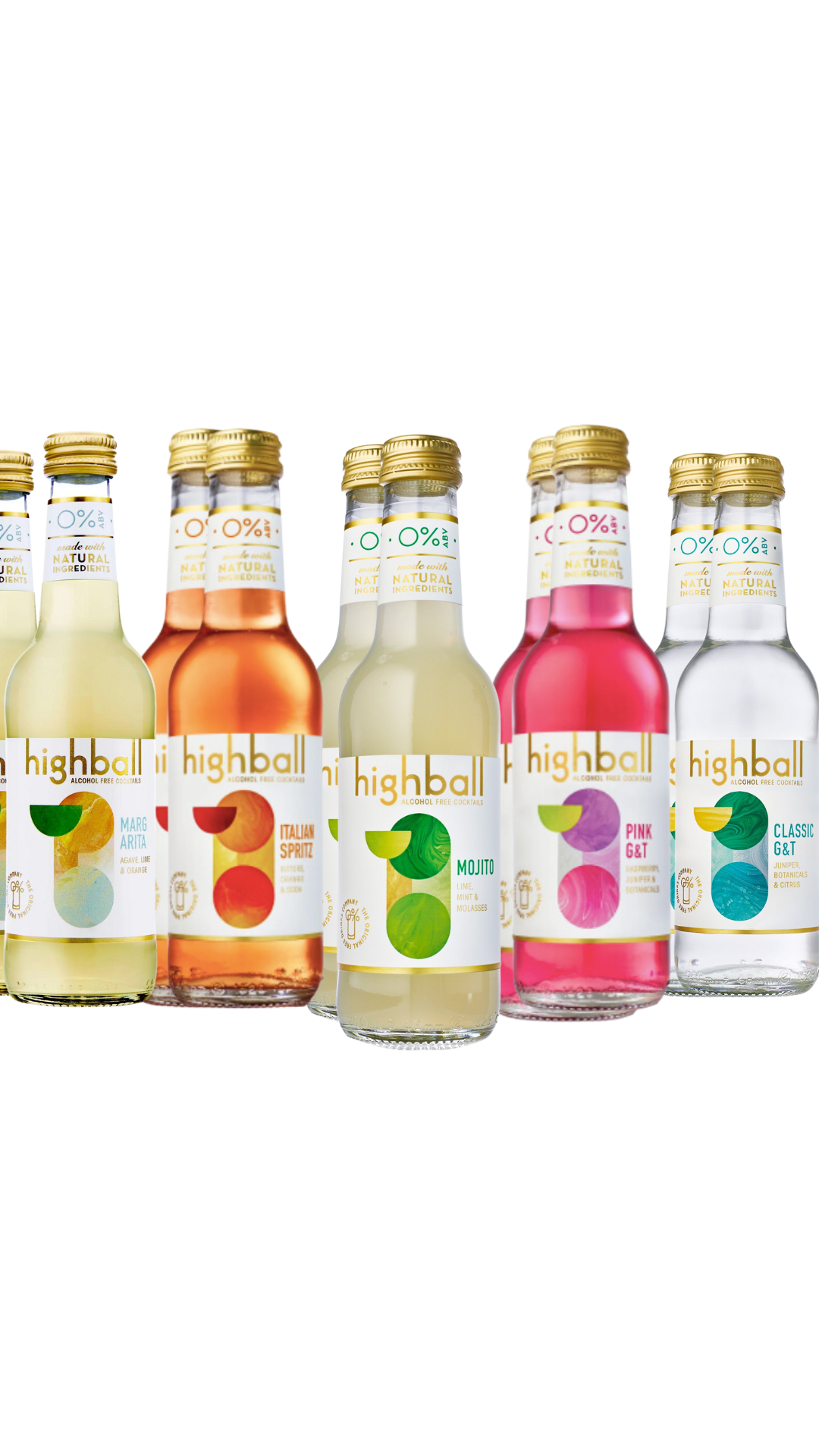 Pack mocktails Highball (10 unids)