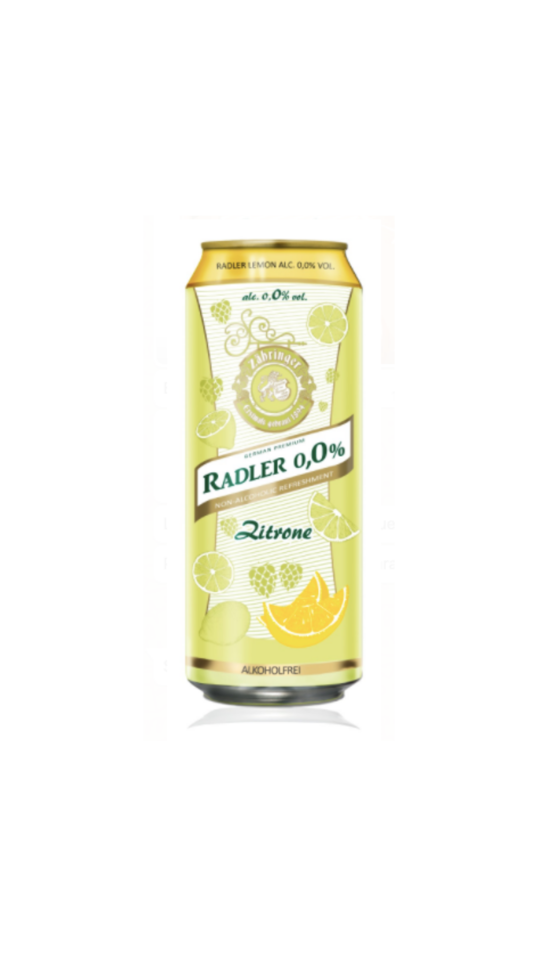 Cerveza Zahringer Limón