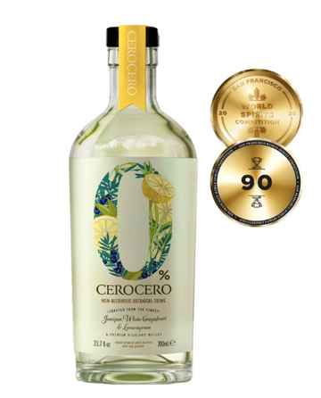 Gin sin alcohol CERO CERO