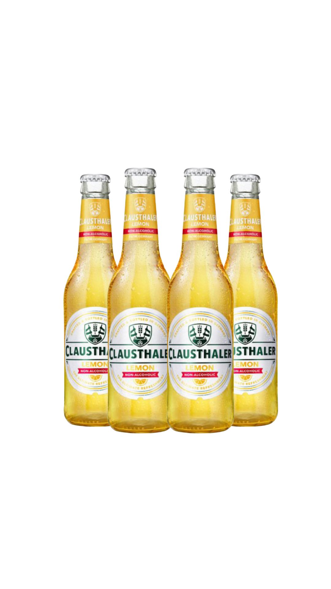 Fourpack Cerveza Clausthaler Limón