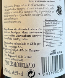 Vino Cabernet Sauvignon Free Aliwen