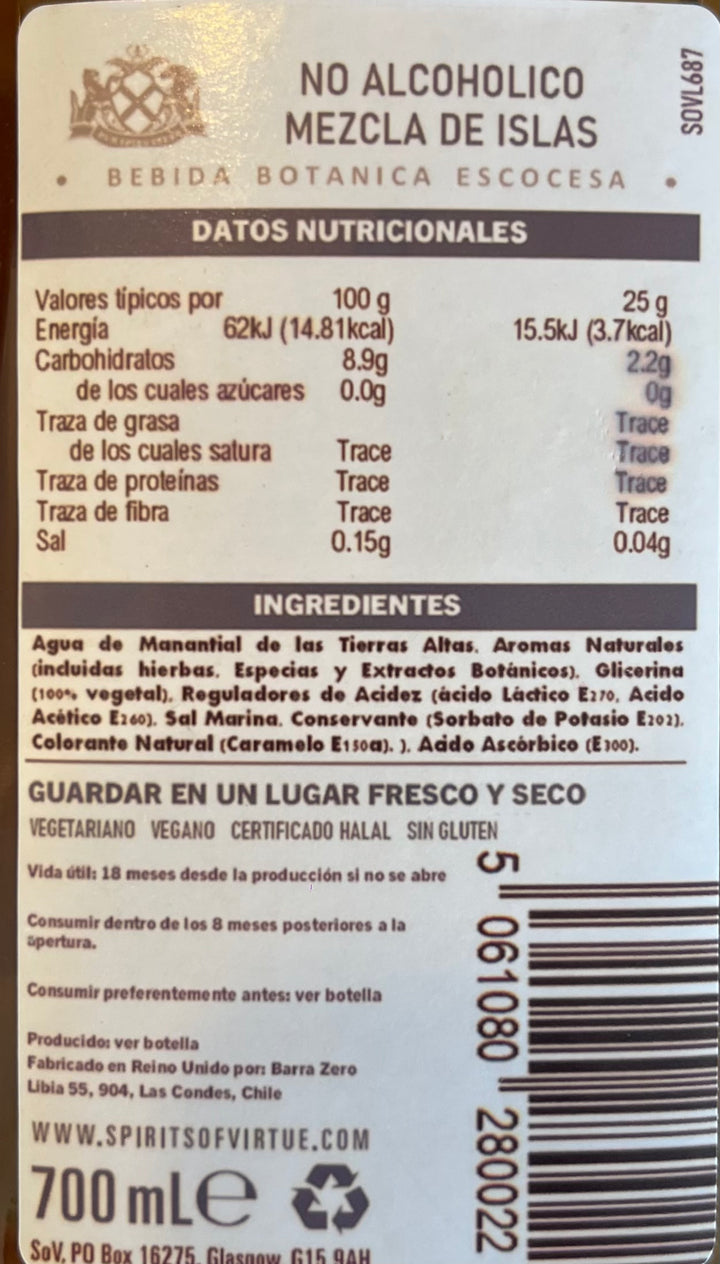 Whisky sin alcohol (Glen Dochus)