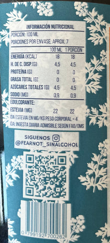 Fer Not (Fernet sin alcohol)