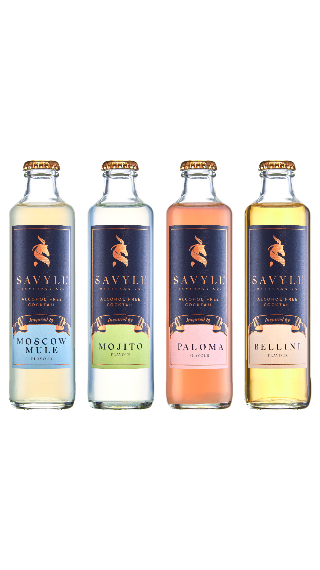 Pack Mocktails listos en botella Savyll (4 unids)