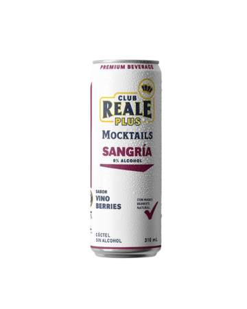 Sangria sin alcohol en lata 310 Club Reale