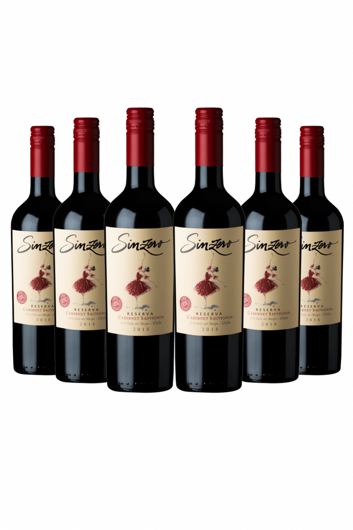 6 Vinos Cabernet Sauvignon Sinzero