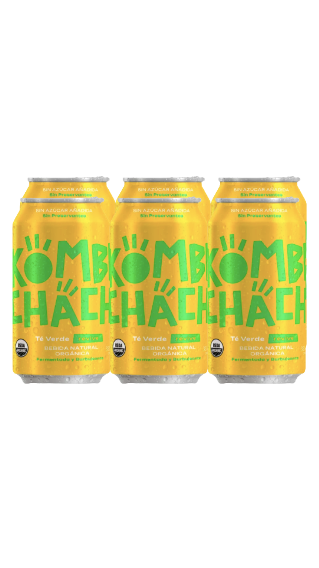 Six pack Kombuchacha Te Verde
